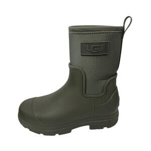 UGG Droplet Women's Green Round Toe Waterproof Pull On Mid Calf Rain Boots Sz 7